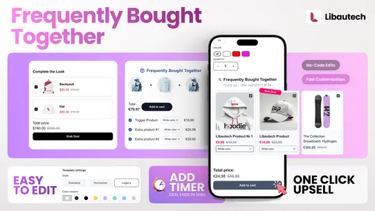 Libautech: Smart Upsell screenshot