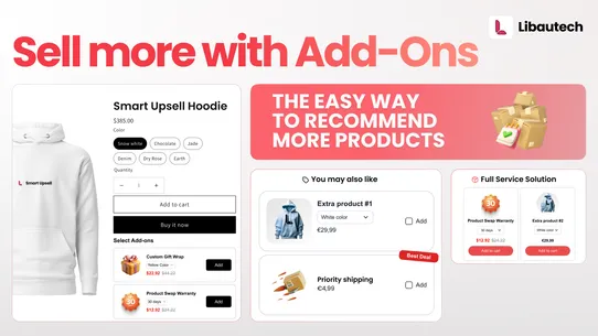 Libautech: Smart Upsell screenshot