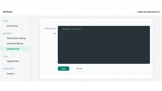 DarkTheme screenshot
