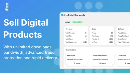 Alva Digital Downloads screenshot