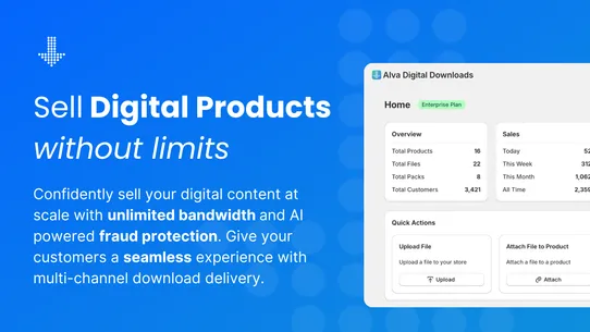 Alva Digital Products screenshot