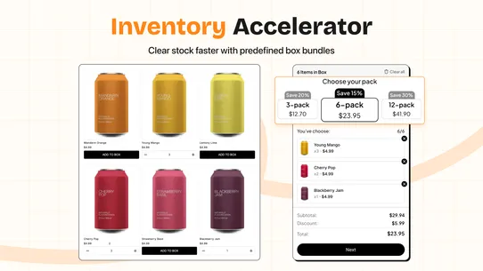Easify Box Bundle Builder BYOB screenshot