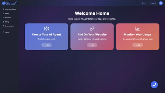 AI Sales Agent &amp; Voice Support screenshot