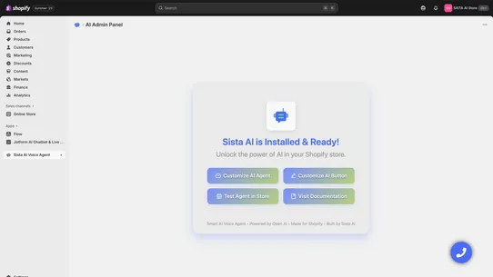 AI Sales Agent &amp; Voice Support screenshot