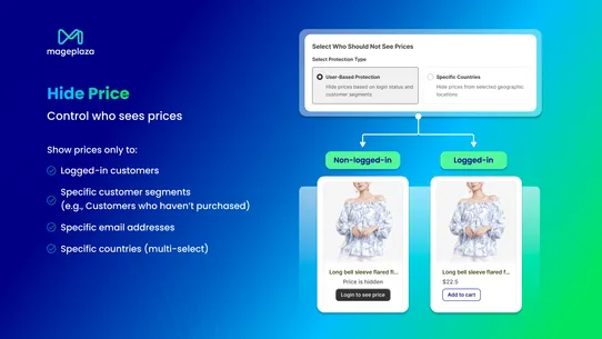 MP Hide Price &amp; Access Control screenshot