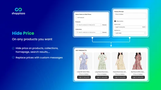 SP Hide Price &amp; Access Control screenshot