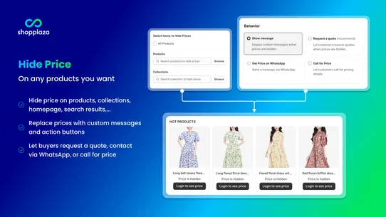 SP Hide Price &amp; Access Control screenshot