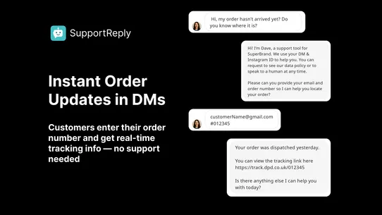 SupportReply screenshot