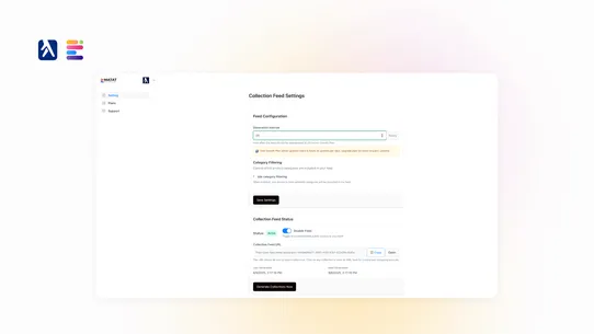 Zap Feed Generator screenshot