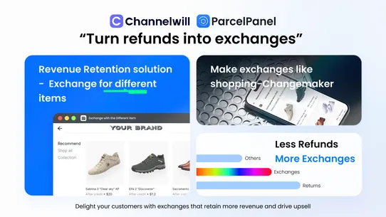 Parcel Panel Returns &amp;Exchange screenshot