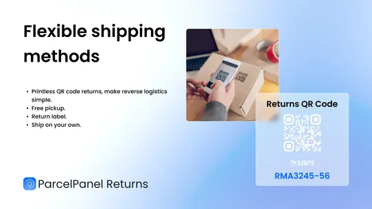 Parcel Panel Returns &amp;Exchange screenshot