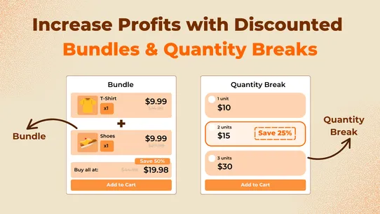 Super Bundles Quantity Breaks screenshot