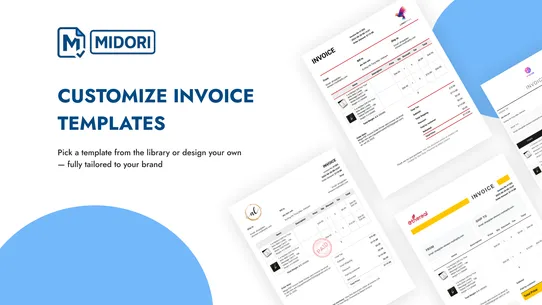Midori Invoice PDF screenshot