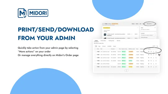 Midori Invoice PDF screenshot