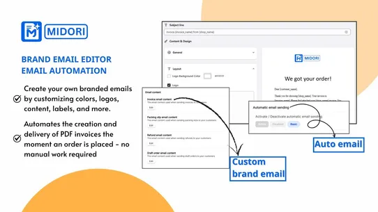 Midori Invoice PDF Generator screenshot