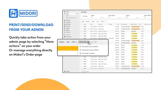 Midori Invoice PDF Generator screenshot