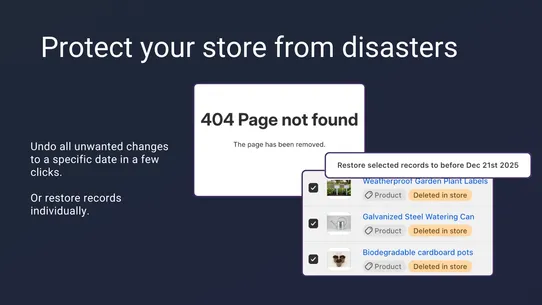 Talon Backups screenshot