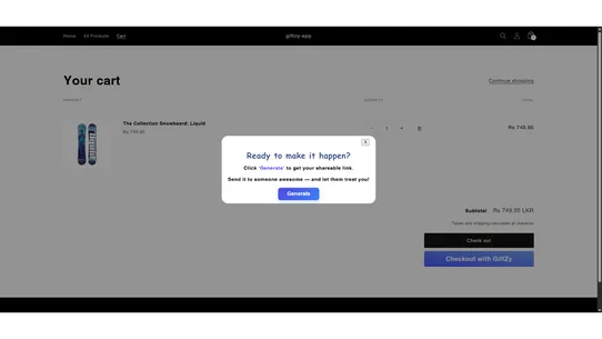 GiftZy screenshot