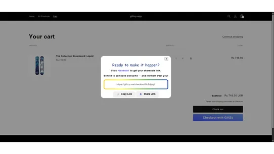 GiftZy screenshot
