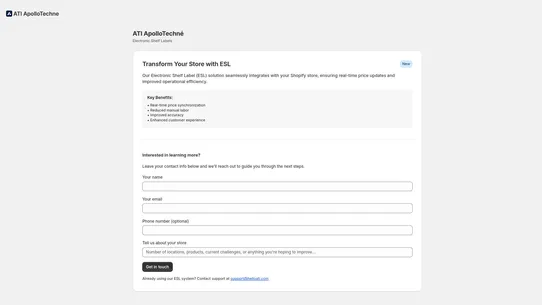 ATI ApolloTechné screenshot