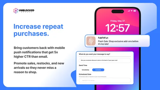 Unblocked: Push Notifications screenshot
