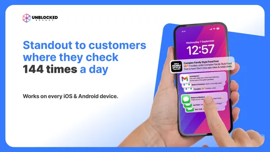 Unblocked: Push Notifications screenshot