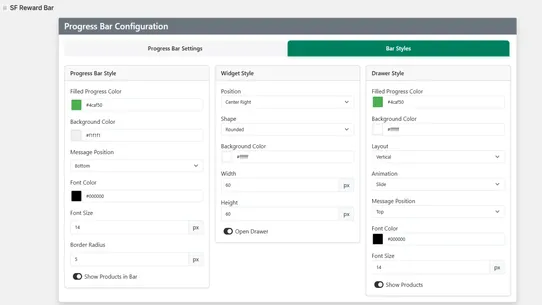SF Rewardbar screenshot