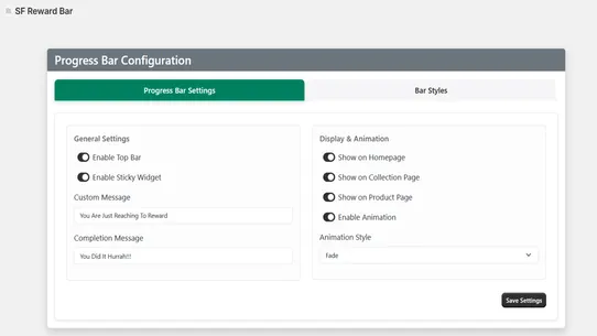 SF Rewardbar screenshot