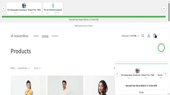 SF Rewardbar screenshot