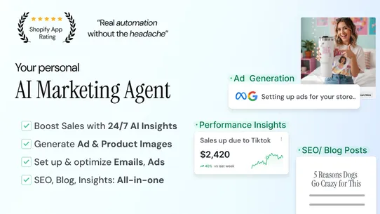 AI Marketing Agent | Ads, SEO screenshot