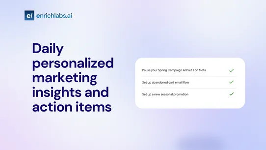 EnrichLabs: AI Marketing Agent screenshot