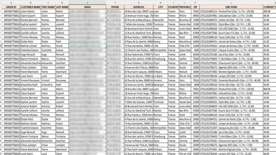 Smart Order Export screenshot