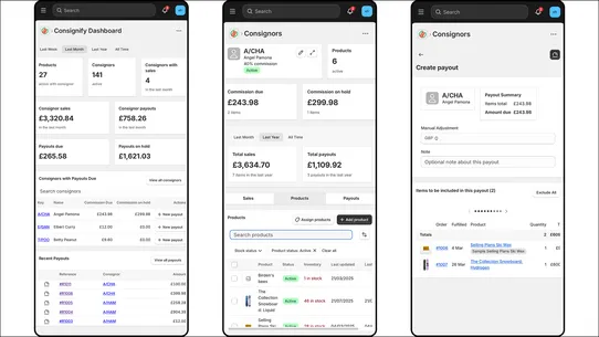 Consignify screenshot