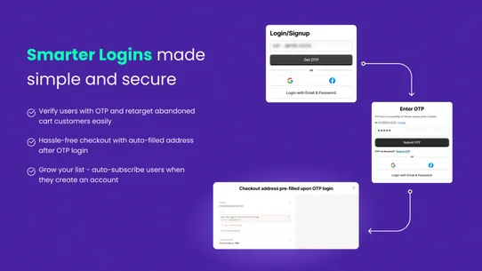 Hyper OTP Login with Phone screenshot