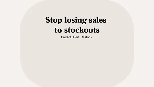 GoneSoon: Low Stock Alerts screenshot