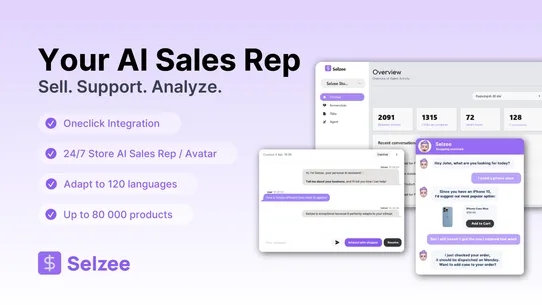 Selzee AI: ChatGPT Sales Rep screenshot