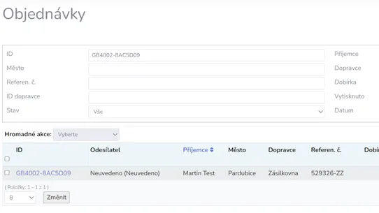 GO Balík screenshot