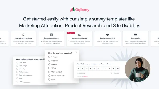 Gojiberry Survey &amp; Feedback screenshot