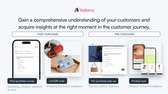 Gojiberry Survey &amp; Feedback screenshot