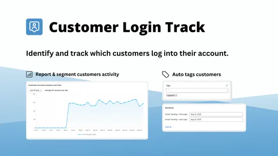 Customer Login Track screenshot