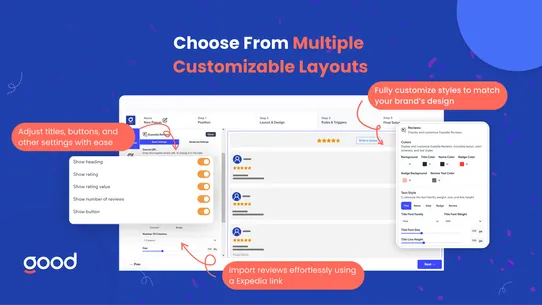 GA: Expedia Reviews Importer screenshot
