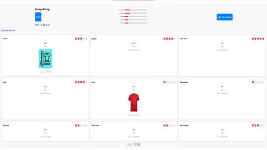 Shop Reviews screenshot