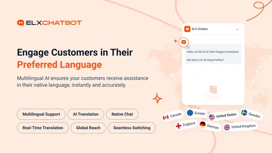 ELX Chatbot: AI &amp; Live Chat screenshot