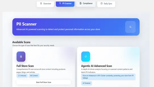 PII Information Defender screenshot