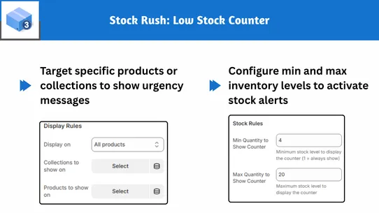 Stock Rush: Low Stock Counter screenshot
