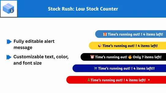 Stock Rush: Low Stock Counter screenshot