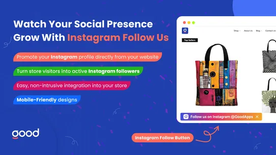 GA: Instagram Follow screenshot