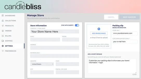 Candle Bliss: Drop Shipping screenshot