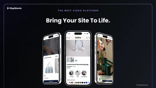 PlayShorts Shoppable Video UGC screenshot