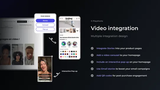 PlayShorts Shoppable Video UGC screenshot
